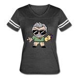 Character #85 Women’s Vintage Sport T-Shirt - vintage smoke/white