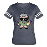 Character #85 Women’s Vintage Sport T-Shirt - vintage navy/white