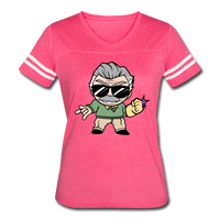 Character #85 Women’s Vintage Sport T-Shirt - vintage pink/white