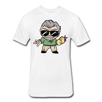 Character #85 Fitted Cotton/Poly T-Shirt by Next Level - white
