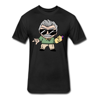 Character #85 Fitted Cotton/Poly T-Shirt by Next Level - black