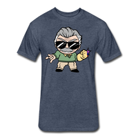 Character #85 Fitted Cotton/Poly T-Shirt by Next Level - heather navy