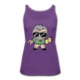 Character #85 Women’s Premium Tank Top - purple