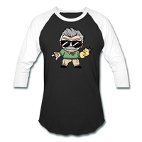 Character #85 Baseball T-Shirt - black/white