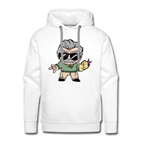 Character #85 Men’s Premium Hoodie - white