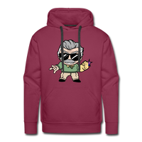 Character #85 Men’s Premium Hoodie - burgundy