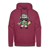 Character #85 Men’s Premium Hoodie - burgundy
