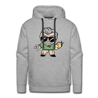 Character #85 Men’s Premium Hoodie - heather grey