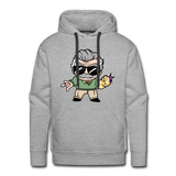 Character #85 Men’s Premium Hoodie - heather grey