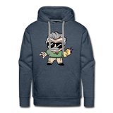 Character #85 Men’s Premium Hoodie - heather denim