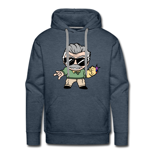 Character #85 Men’s Premium Hoodie - heather denim