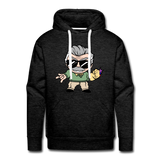 Character #85 Men’s Premium Hoodie - charcoal grey