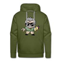 Character #85 Men’s Premium Hoodie - olive green