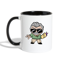 Character #85 Contrast Coffee Mug - white/black