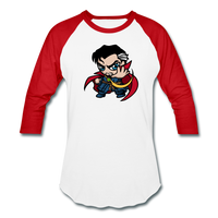 Character #86 Baseball T-Shirt - white/red
