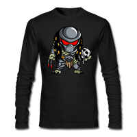 Character #88 Men's Long Sleeve T-Shirt by Next Level - black