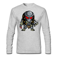 Character #88 Men's Long Sleeve T-Shirt by Next Level - heather gray