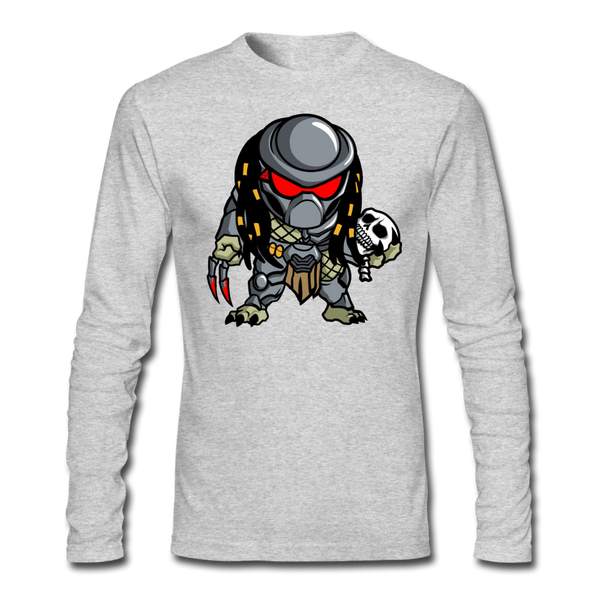 Character #88 Men's Long Sleeve T-Shirt by Next Level - heather gray