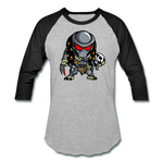 Character #88 Baseball T-Shirt - heather gray/black