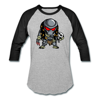 Character #88 Baseball T-Shirt - heather gray/black