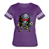 Character #88 Women’s Vintage Sport T-Shirt - vintage purple/white