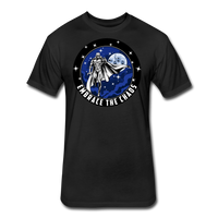 Character #89 Fitted Cotton/Poly T-Shirt by Next Level - black