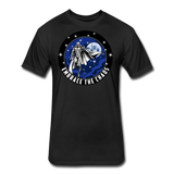 Character #89 Fitted Cotton/Poly T-Shirt by Next Level - black