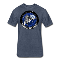 Character #89 Fitted Cotton/Poly T-Shirt by Next Level - heather navy
