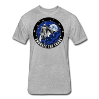 Character #89 Fitted Cotton/Poly T-Shirt by Next Level - heather gray