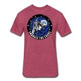 Character #89 Fitted Cotton/Poly T-Shirt by Next Level - heather burgundy