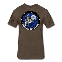 Character #89 Fitted Cotton/Poly T-Shirt by Next Level - heather espresso