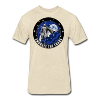 Character #89 Fitted Cotton/Poly T-Shirt by Next Level - heather cream