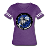 Character #89 Women’s Vintage Sport T-Shirt - vintage purple/white