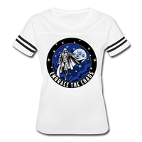 Character #89 Women’s Vintage Sport T-Shirt - white/black