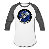 Character #89 Baseball T-Shirt - white/charcoal