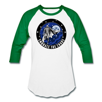 Character #89 Baseball T-Shirt - white/kelly green
