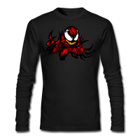 Character #90 Men's Long Sleeve T-Shirt by Next Level - black