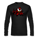 Character #90 Men's Long Sleeve T-Shirt by Next Level - black