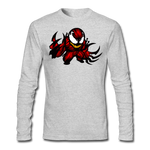 Character #90 Men's Long Sleeve T-Shirt by Next Level - heather gray