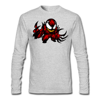 Character #90 Men's Long Sleeve T-Shirt by Next Level - heather gray