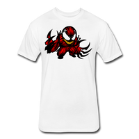 Character #90 Fitted Cotton/Poly T-Shirt by Next Level - white