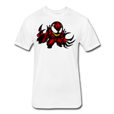 Character #90 Fitted Cotton/Poly T-Shirt by Next Level - white