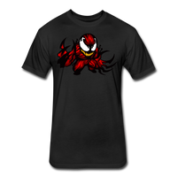 Character #90 Fitted Cotton/Poly T-Shirt by Next Level - black