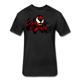Character #90 Fitted Cotton/Poly T-Shirt by Next Level - black