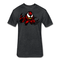 Character #90 Fitted Cotton/Poly T-Shirt by Next Level - heather black