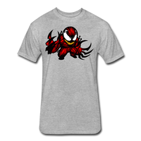 Character #90 Fitted Cotton/Poly T-Shirt by Next Level - heather gray