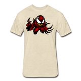 Character #90 Fitted Cotton/Poly T-Shirt by Next Level - heather cream