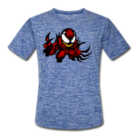 Character #90 Men’s Moisture Wicking Performance T-Shirt - heather blue