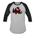 Character #90 Baseball T-Shirt - heather gray/black