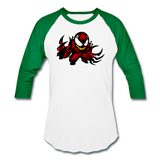 Character #90 Baseball T-Shirt - white/kelly green